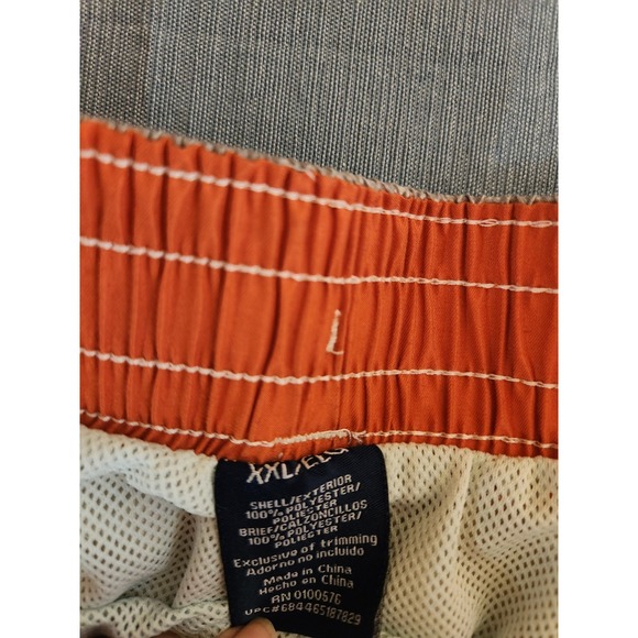 Caribbean Joe Size XXL 2XL Swim Shorts Hawaiian Trunks Board Shorts pockets - Picture 8 of 8